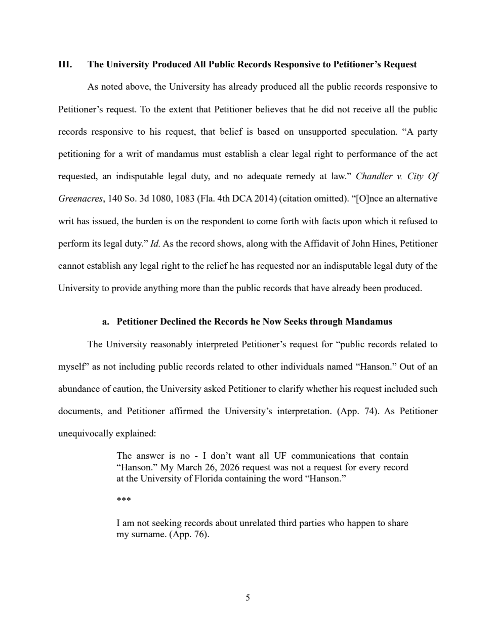 Response p5